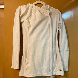 THE NORTH FACE asymmetrical zip hoodie